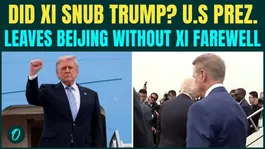 Trump HUMILIATED In Beijing - Xi REFUSES To SEE OFF Trump After BIG CLASH Over Iran? Shocking Video