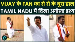 Emotional Fan Worships Vijay Thalapathy After Victory Buzz : Tamil Nadu Sees Massive Celebration And Hope For Change!
