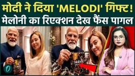Modi Gifts Melodi to Meloni