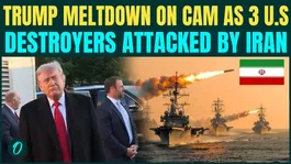 Iran BOMBS 3 US Warships BREAKING: Trump GRILLED By Reporters as US Destroyers FLEE Hormuz| Iran War