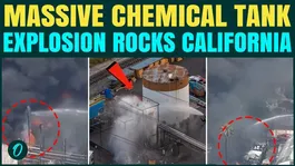 California Fire BREAKING: Huge Fireball Erupts After Chemical Tank EXPLOSION | CHILLING FOOTAGE
