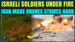 Israeli Soldiers Under Fire With Iran Made Drone Attacks Near Lebanon | Chilling Attack Footage Out