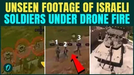 Disturbing Footage Shows Iran Made Drone Diving To KILL Israeli Soldiers In Lebanon | VIDEO