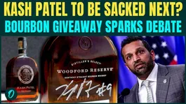 ‘ALCOHOLIC’ Kash Patel’s ‘FBI Seal’ Whiskey Gifts Viral | After Handala Leak, Patel UNDER FIRE Again