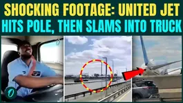 U.S Breaking: United Flight With 221 Onboard SMASHES Truck Near Newark| SHOCKING Mid-Air Scare!