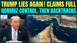 Trump LIE EXPOSED On Cam: Claims FULL Control Of Hormuz, Then Says "We Want It Open" | WATCH
