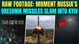 CHILLING RAW VIDEO: Putin’s Oreshnik Missiles RAIN DOWN On Kyiv | Bright Sparks, Explosions ON CAM