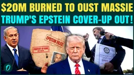 Trump,Netanyahu BURYING Epstein SECRETS? Rep. Massie EXPOSES $20 MN Burnt to DEFEAT Him in Kentucky