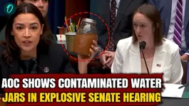 AOC Waves Muddy Water Jars, Demands Answers From Trump EPA Official in Stunning Senate Hearing Moment