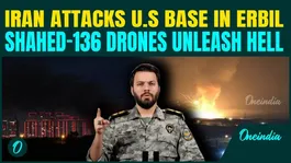 Iran BOMBS U.S. Base BREAKING: Shahed-136 Drones Unleash Hell as Thick Smoke Engulf Iraq’s Erbil