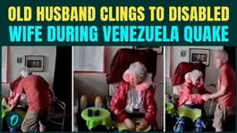 Venezuela Earthquake VIDEO: Elderly Man Becomes Human Shield For Wife As Quake Rocks Home
