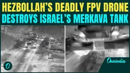 Hezbollah Blows Up Israel’s Merkava Tank Using Iran’s FPV Drone in CHILLING Video in Lebanon