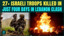 27Plus IDF Troops KILLED By Hezbollah In Four Days Of South Lebanon CLASH
