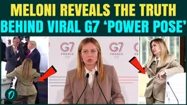 'My Hand On My HIP...' Italy PM Meloni REACTS After Viral Pose Stole G7 Spotlight