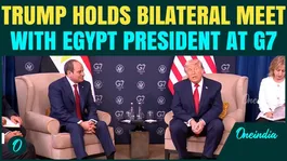 Trump Meets Egypt President El Sisi On Sidelines of G7; Drop Big Announcement on Iran Deal | VIDEO