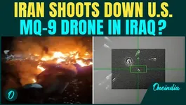 Iran SHOOTS DOWN U.S. MQ-9 Drone? Mystery Drone Crash Rocks Iraq Desert | WATCH