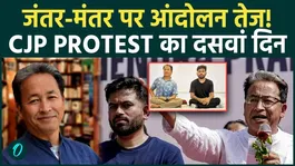 CJP Protest Day 10: Sonam Wangchuk Continues Hunger Strike at Jantar Mantar