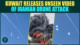 Kuwait RELEASES Chilling Video Of Iran Drone Attack Massive Fireball ERUPTS At International Airport
