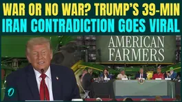 Trump’s Confusing Iran Remarks- 'Not a War', THEN ‘I’m Going Back to Fight a WAR’ 39 Minutes Later