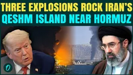U.S. ATTACKED Iranian Ship? Three Massive Explosions Rock Qeshm Island Hours After Peace Deal