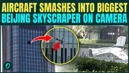 China Beijing Plane Crash RAW FOOTAGE: Plane SMASHES Into Beijing’s Tallest Skyscraper On Camera