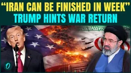 "Less Than A Week" To Finish Iran? Trump DROPS Bombshell War Statement Amid Peace Talks