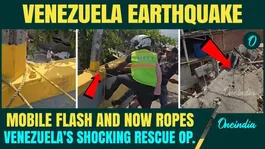 Venezuela Earthquake SHOCKING Rescue Footage: Rescuers PULL SURVIVORS Using Ropes | WATCH
