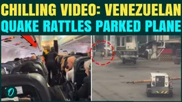 Venezuela Earthquake TERRIFYING MOMENT: Parked Plane Violently Shaken, Passengers SCREAMS In Panic