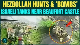 Hezbollah ATTACKS Israeli Merkava Tanks In CHILLING Drone Strike | IDF Troops FLEE In Panic