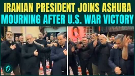 Iran President Joins Ashura Mourning Ceremony Amid U.S. War, Solemn Night Draws Massive Crowds
