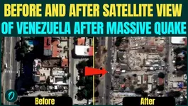 Venezuela Earthquake SATELLITE Images: CHILLING FOOTAGE Shows Massive Destruction After Twin Quakes
