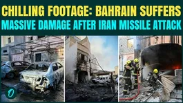 Iran BOMBS Bahrain: DRAMATIC FOOTAGE Shows Heavy DAMAGE After Drone And Missile Attacks