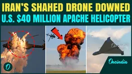 Iran’s ‘Low-Cost’ Drone SHOOTS DOWN U.S. $40,000,000 M Apache Helicopter Near Hormuz | U.S.-Iran War