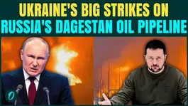 Russia HIT By Ukraine Deep Inside Dagestan, CHILLING Video Shows Massive Gas Pipeline Fireball