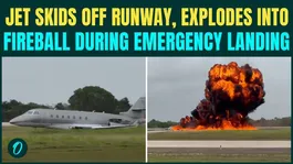 Private Jet CRASHES, Turns Into ‘FIREBALL’ During Emergency Landing At La Romana Airport