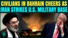 Iran ATTACKS U.S Base In Bahrain SHOCKING VIDEO: Resident Seen CHEERING As Iran Hit Fifth Fleet HQ