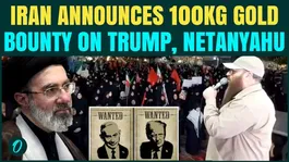 "Wanted Them DEAD OR ALIVE": Iran Declares 100 Kg Gold Bounty On Trump And Netanyahu