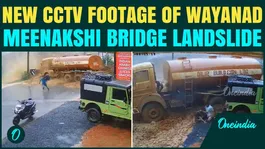 CCTV FOOTAGE: Wayanad Landslide TRIGGERS Chaos Near Meenakshi Bridge; People RUN For Their Lives