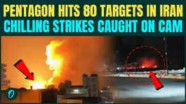 U.S. Strikes 80 Targets in Iran; CHILLING Footage Shows Blasts at Port, Boats, &amp; Island | Trump Says