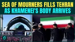 Khamenei Funeral Prayer VIDEO: Khamenei’s Coffin ENTERS Imam Khomeini Mosalla | Mourners IN TEARS
