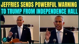 ‘NO KINGS IN AMERICA’: Hakeem Jeffries EXPLODES At Trump in EXPLOSIVE Independence Hall Address