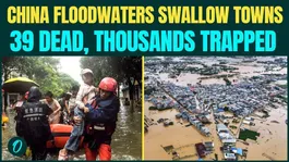 China Flood BREAKING: 39 Dead, 130,000 Evacuated as Typhoon Bavi Approaches| Dam COLLAPSES