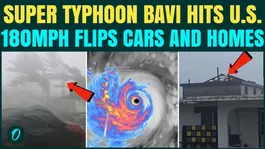 Super Typhoon Bavi HITS U.S. With 180 MPH Winds, Typhoon Bavi LEAVES Guam, Rota DEVASTATED