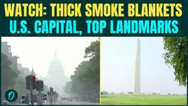 WATCH: Major U.S Monuments Covered Under Thick Smoke Due To Canadians Wildfire Smoke; Trump Warns