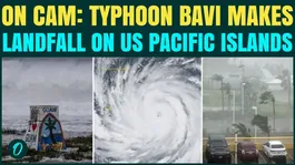 Typhoon Bavi Makes Landfall in Guam BREAKING: Super Typhoon POUNDS U.S Pacific Territories | WATCH