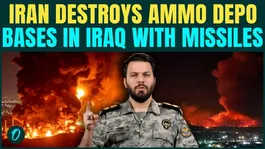RAW FOOTAGE: Iran STRIKES Ammunition Depots, Bases in Iraq; Sets Whole Mountain Ablaze With Missiles