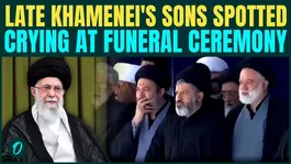 Khamenei’s Three Sons Spotted CRYING At State Funeral; Supreme Leader Mojtaba Remains Absent | Iran