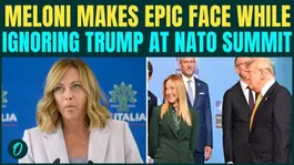 Meloni IGNORES Trump At NATO Family Photo, NATO Summit VIDEO Shows Fractured NATO Group