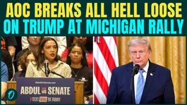 ‘Genocide in Gaza With U.S Bombs, Dollars’: AOC Unleashes Scathing Attack On Trump At Michigan Rally