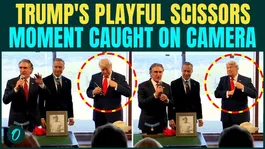 Trump Caught ‘Stealing’ On Cam? Viral Clip From Inauguration of Library Goes Viral | WATCH